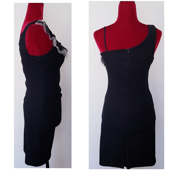 BETTY BEADED LACE TOP STRAPPED DRESS - Picture 3 of 4